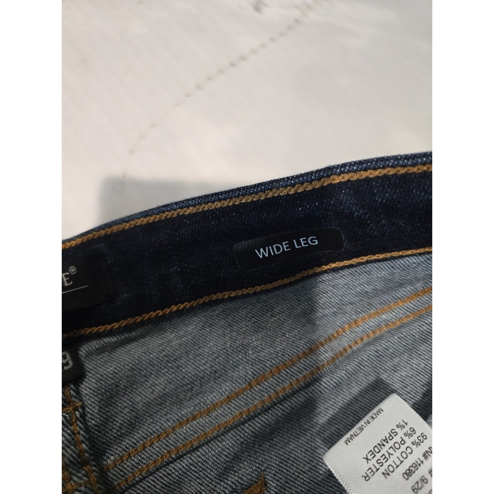 Judy Blue Dark Wash High Rise Wide Leg Denim Jeans 5-Pocket, Women's 9/29 - Picture 8 of 13